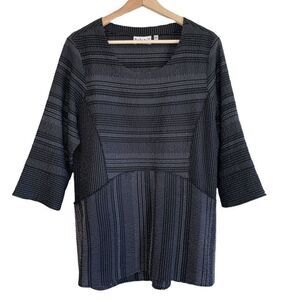 Habitat Stripe Pocket Black  Top